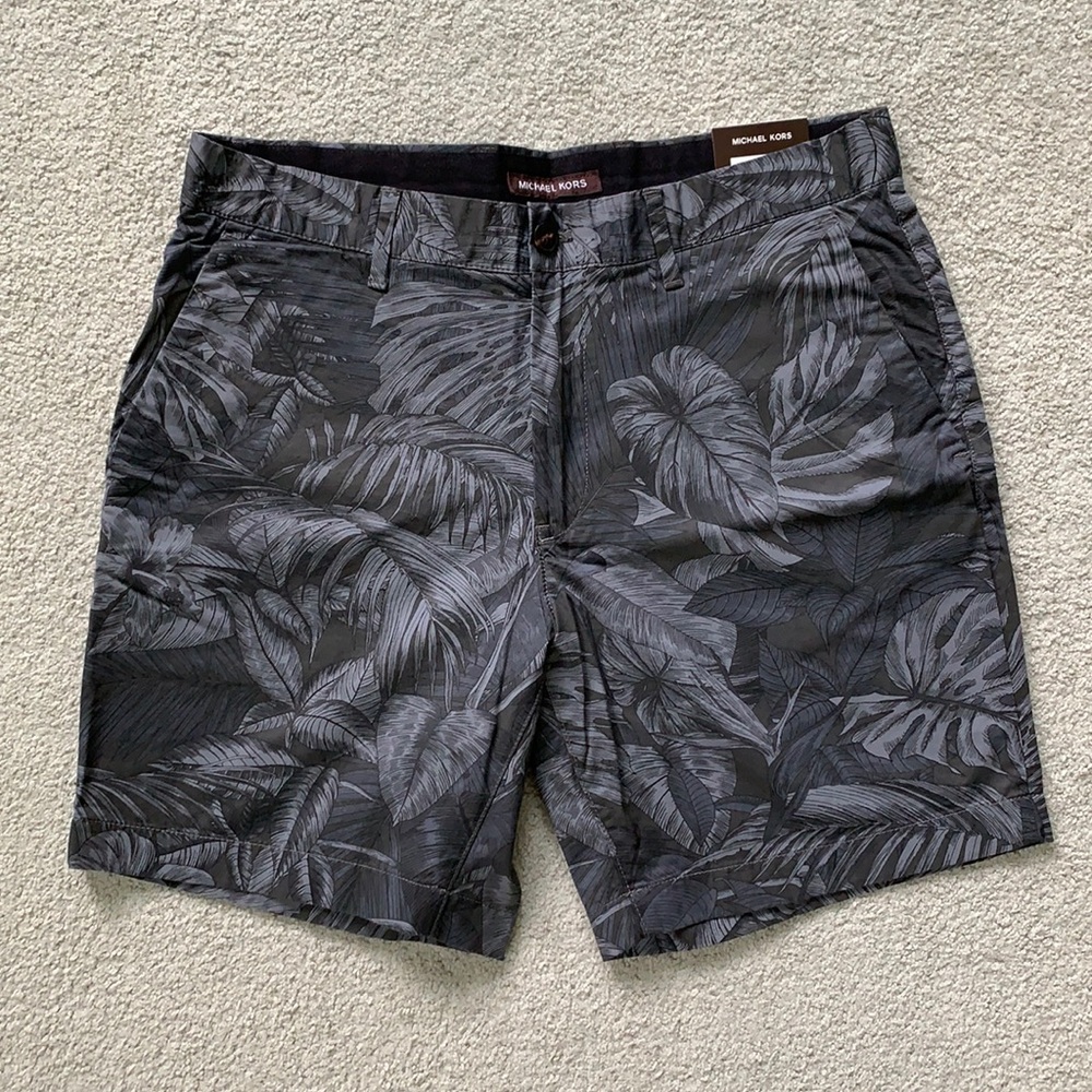 Michael Kors Palm Print Shorts (NWT)